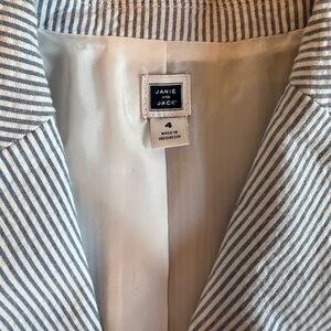 Janie and Jack Seersucker suit